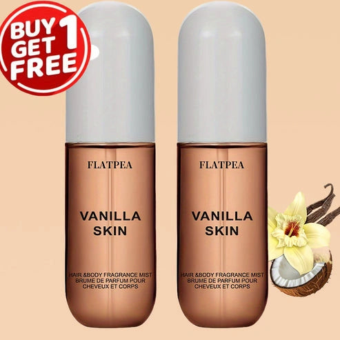 Aaponminimarket 2-Pack Coconut Vanilla Hair & Body Mist