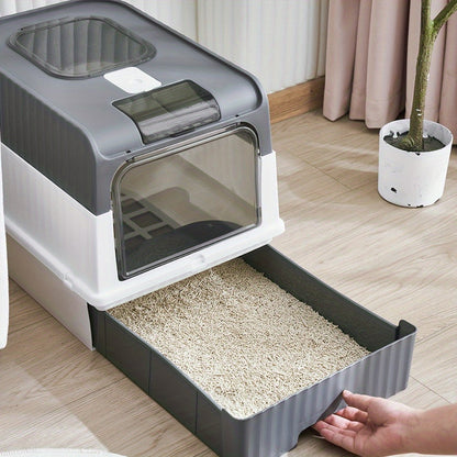 Extra Large Cat Litter Box Dual Entry