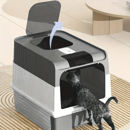 Extra Large Cat Litter Box Dual Entry