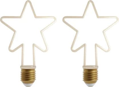 Christmas Shaped LED Bulbs E27 – 2700K Warm White, Dimmable