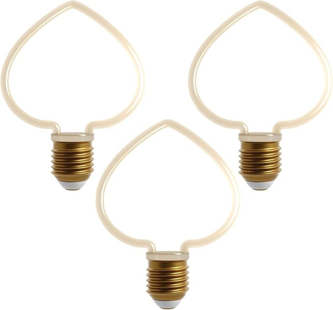 Christmas Shaped LED Bulbs E27 – 2700K Warm White, Dimmable