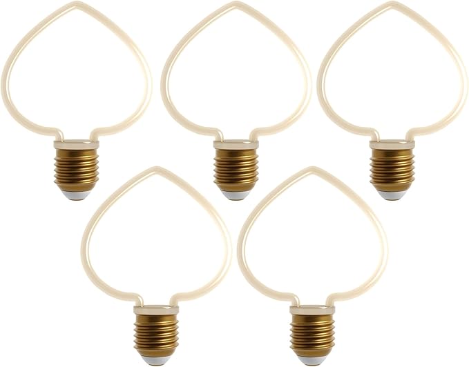 Christmas Shaped LED Bulbs E27 – 2700K Warm White, Dimmable