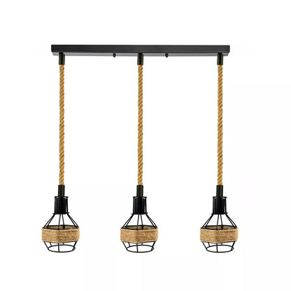 Aapon mini market -Hemp Design Kitchen Lights For Over Table