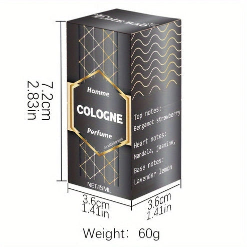 Aaponminimarket Homme Cologne Fresh Aromatic Perfume Oil