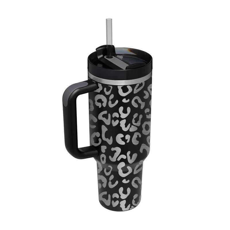 40 oz Insulated Stainless Steel Travel Mug with Handle & Straw (BPA-Free)-20