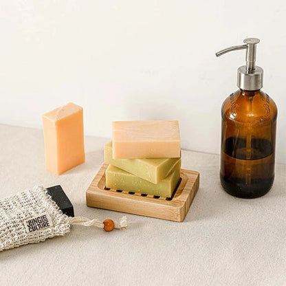 Aaponminimarket Wooden Soap Dish | Eco Bathroom Soap Dishes 