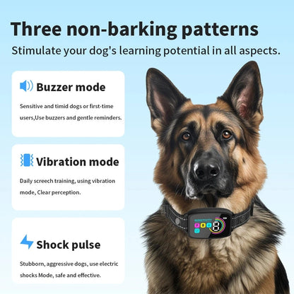 Aaponminimarket Smart Automatic Anti-Barking Dog Collar Rechargeable