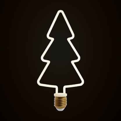 Christmas Shaped LED Bulbs E27 – 2700K Warm White, Dimmable