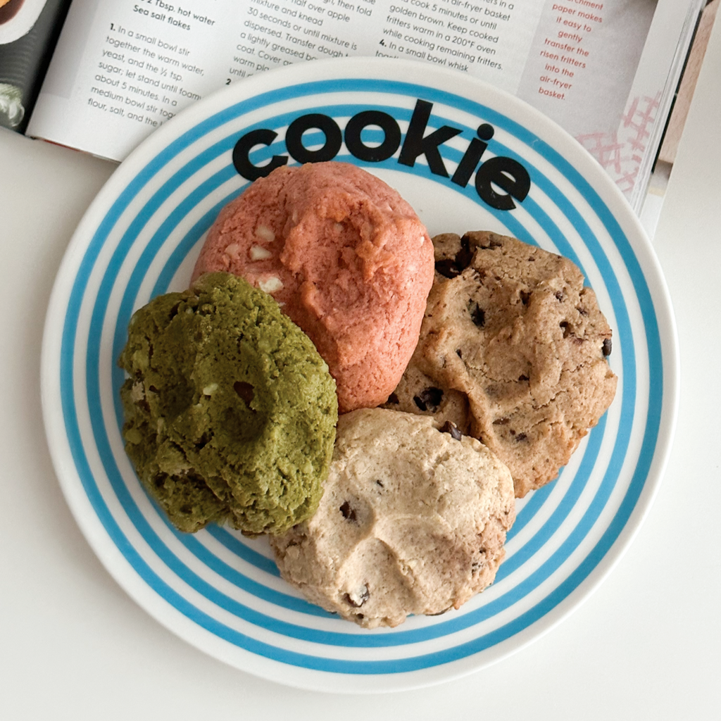 Aapon mini market -Striped Dessert Plate