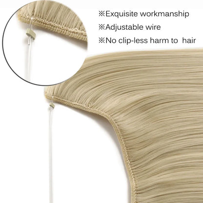 24 Inch Synthetic Invisible Hair Extension