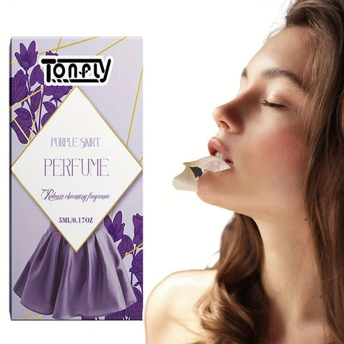 Aaponminimarket Purple Skirt Perfume Floral Fragrance