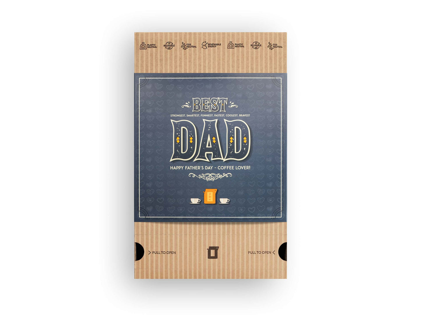 BEST DAD SPECIALTY COFFEE GIFT BOX 25 PCS