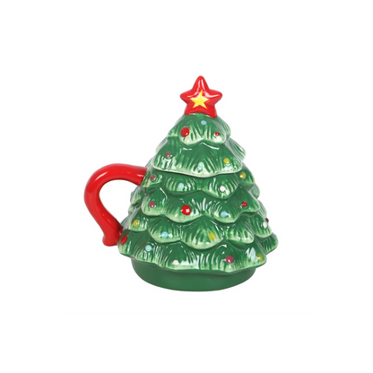 Nostalgic Christmas Tree Mug with Lid – 500ml – view 5