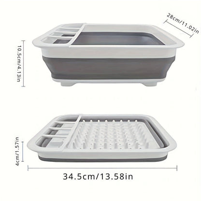 Aaponminimarket Dish Rack with Utensil Holder