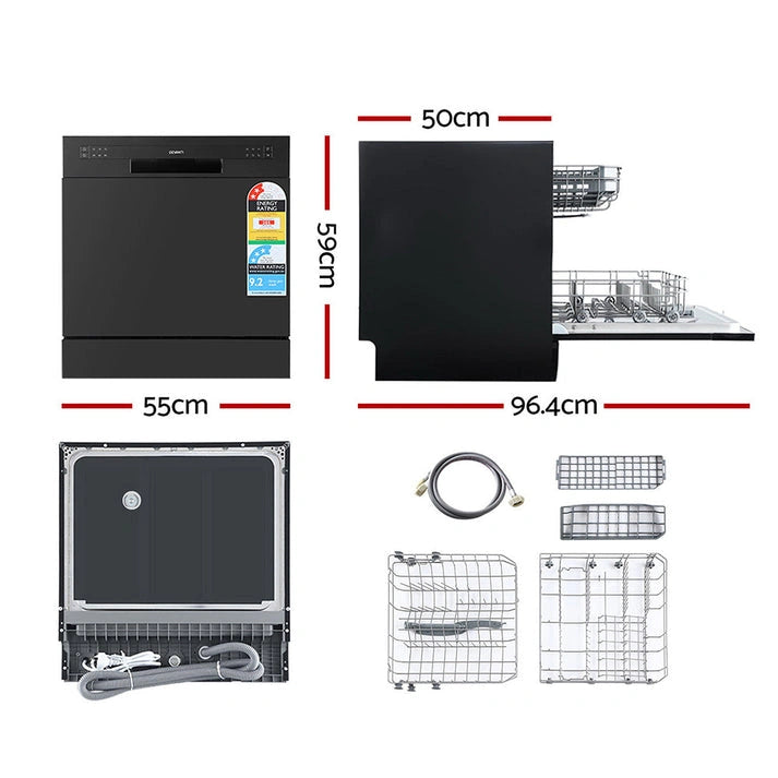Aaponminimarket NNEDSZ Benchtop Dishwasher
