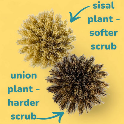 Aaponminimarket Sustainable Bamboo Cheeky Pot Scrubbers