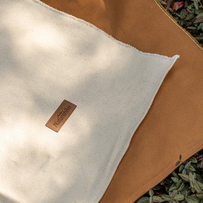 Canvas Picnic Mat Portable Cotton Picnic Blanket Outdoor Outing Camping Mat Size 200 X 148cm