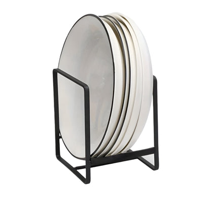 NNETM Space-Saving Dish Rack Stainless Steel