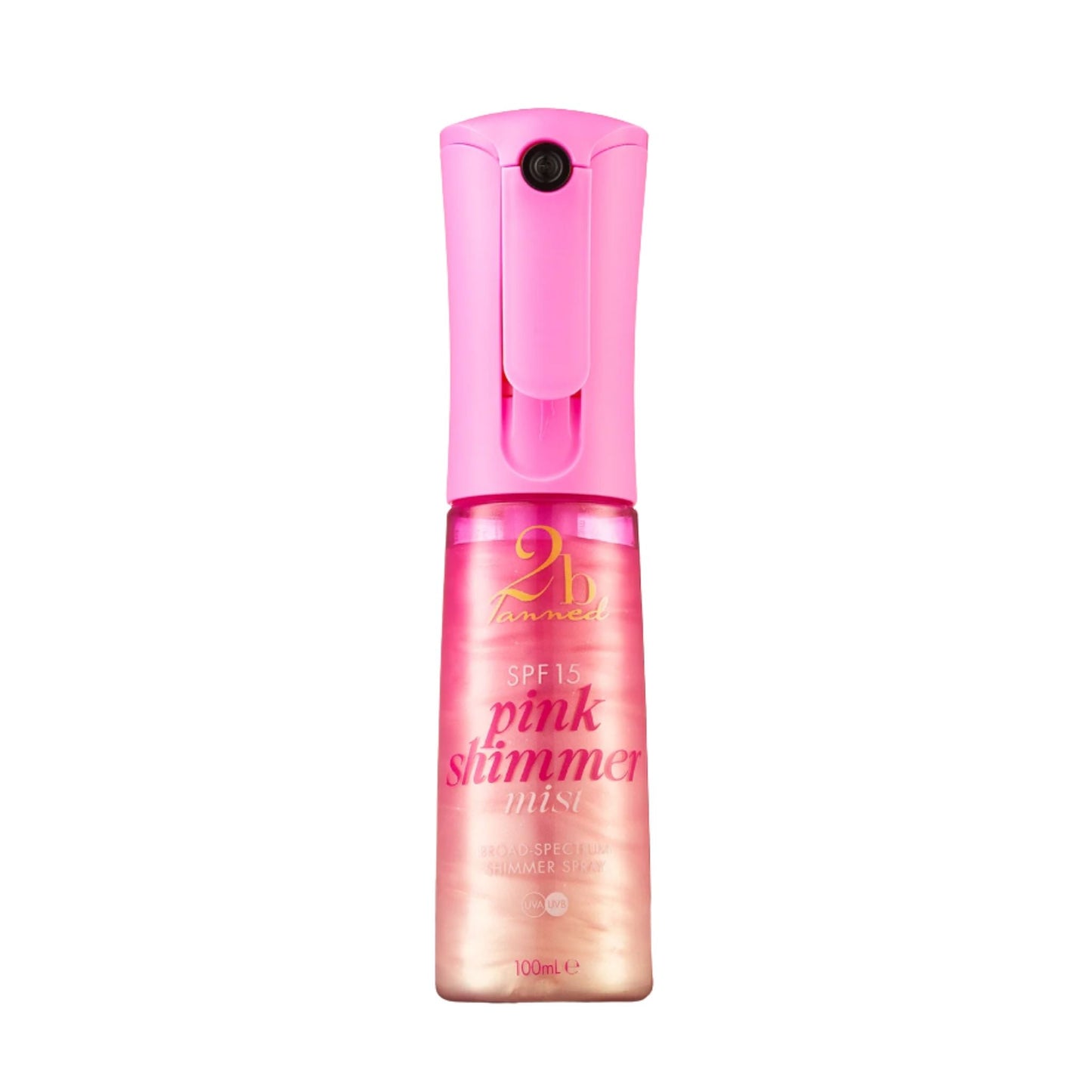 2bTanned SPF 15 Pink Shimmer Mist (100ml)