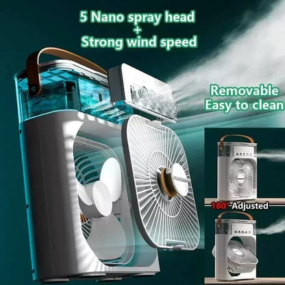 3 In 1 Portable Air Cooler with Humidifier