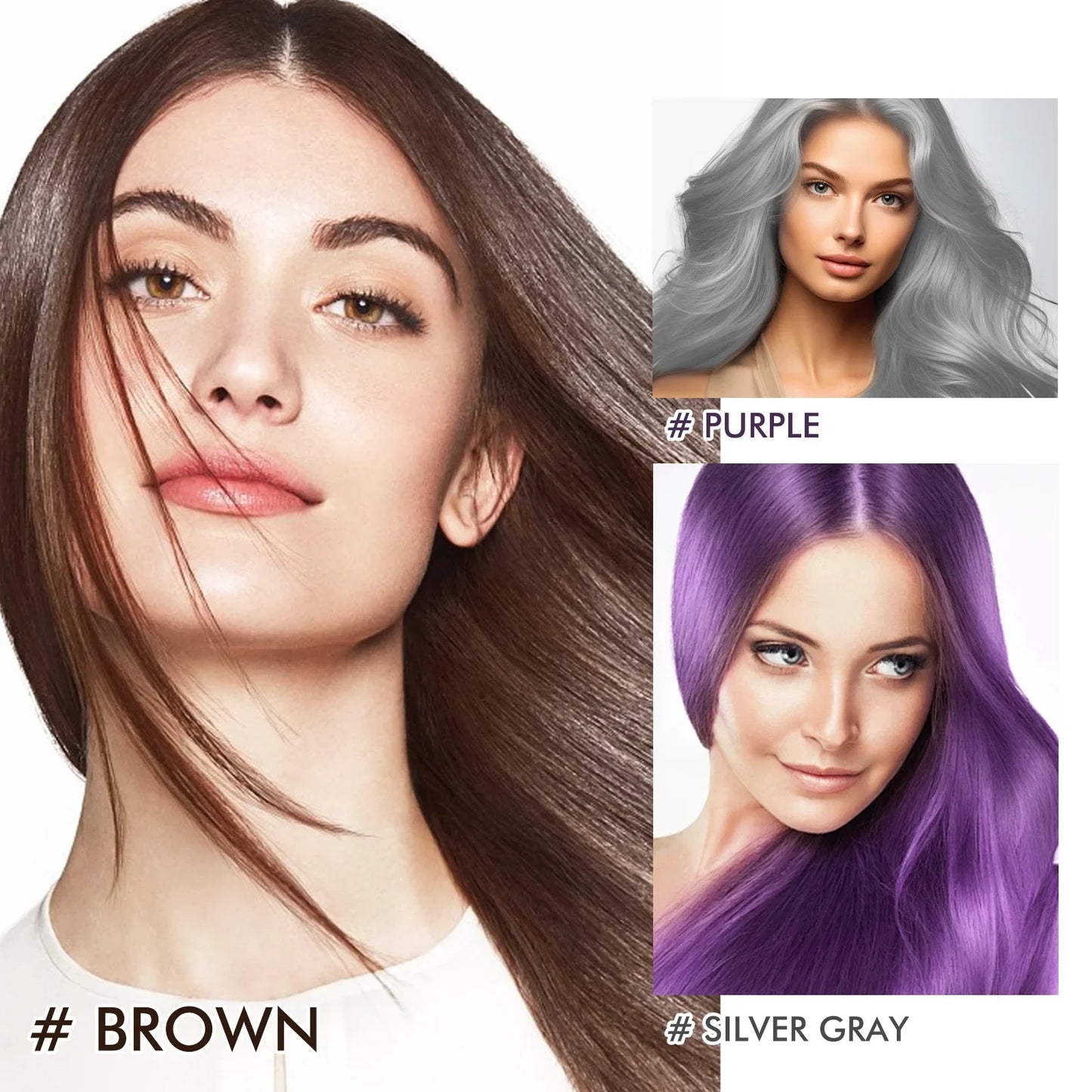 3-in-1 Hair Coloring Shampoo