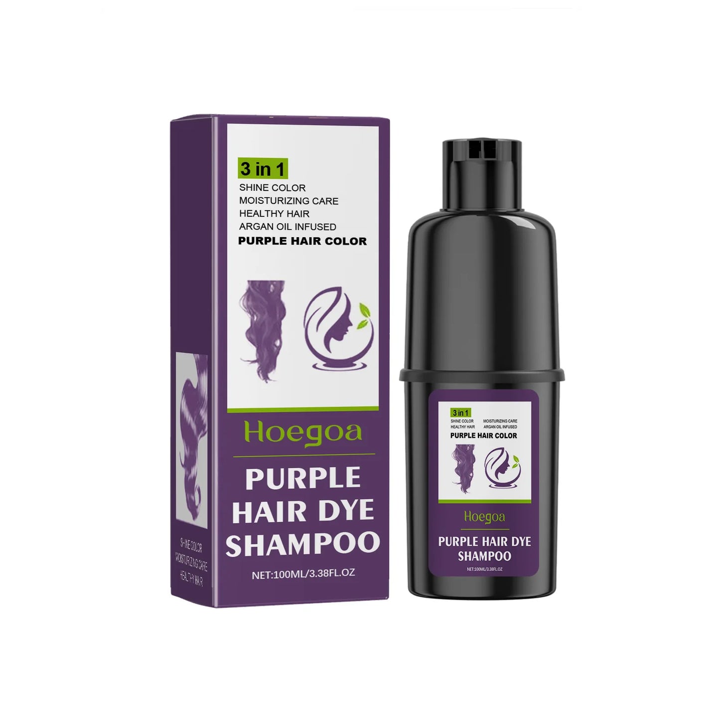 3-in-1 Hair Coloring Shampoo
