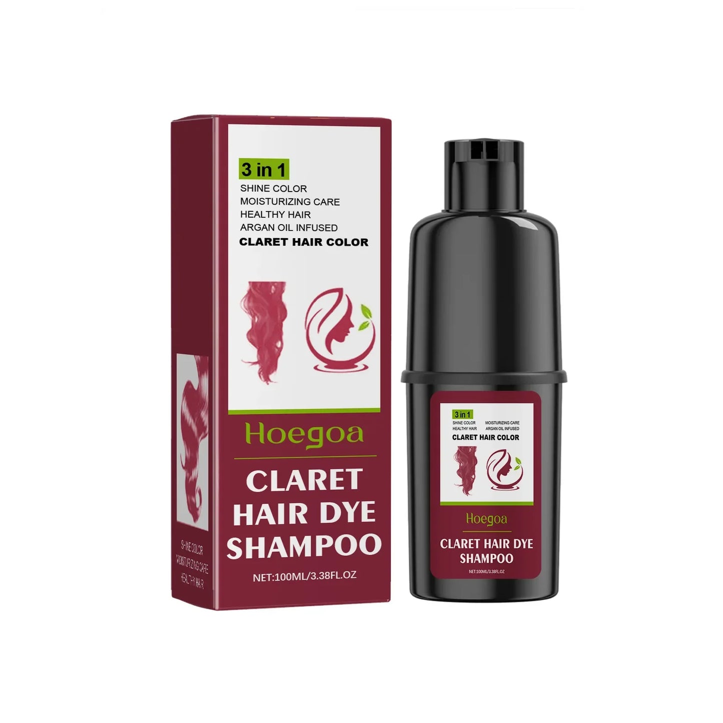 3-in-1 Hair Coloring Shampoo
