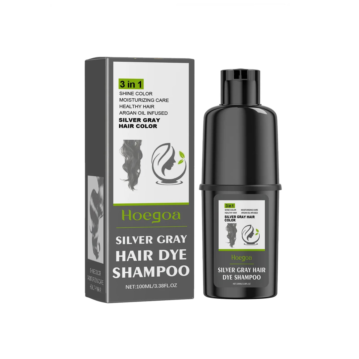 3-in-1 Hair Coloring Shampoo