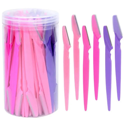 30 Pcs Eyebrow Razors For Women With Precision Safety Cover