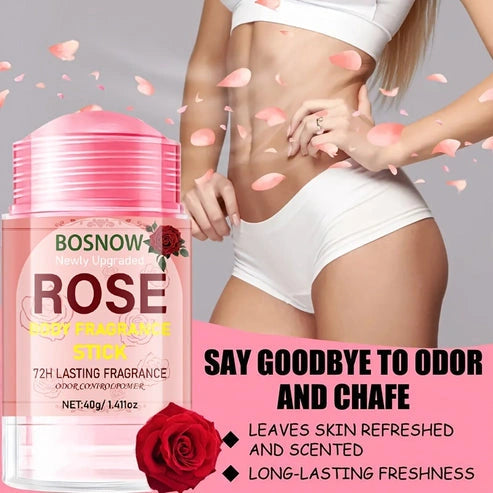 Aaponminimarket Rose Body Floral Fragrance Stick