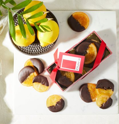 Belgian Dark Chocolate Dipped Candied Orange and Lemon Slices, 188g-3
