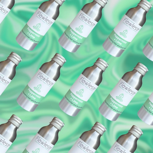 Flawless Men's Peppermint + Lime Hair & Body Wash