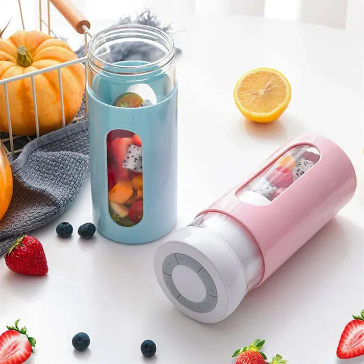 Aaponminimarket Portable Electric Fruit Juicer