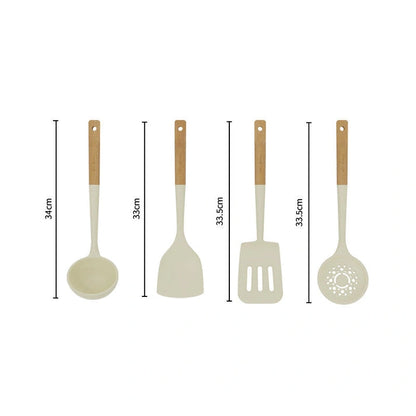 Aaponminimarket Heat-Resistant Silicone Utensils
