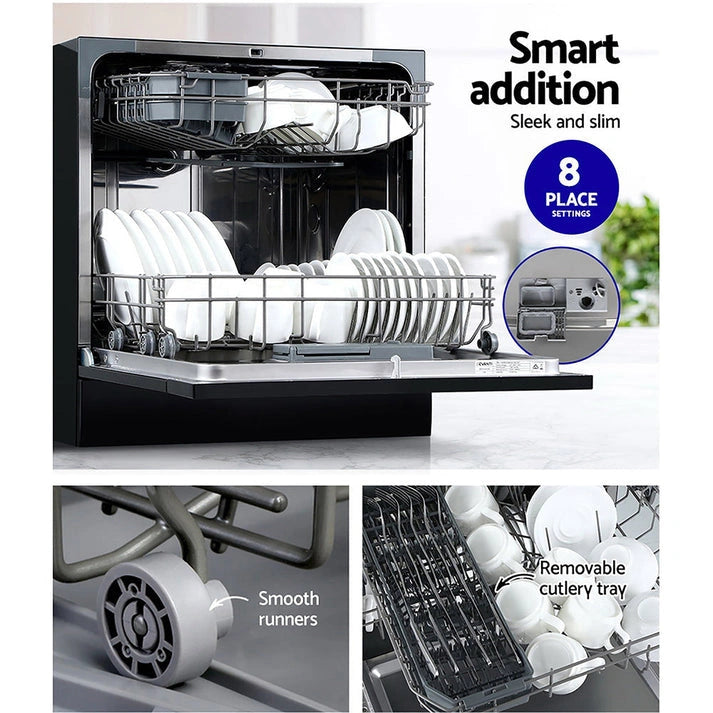 Aaponminimarket NNEDSZ Benchtop Dishwasher