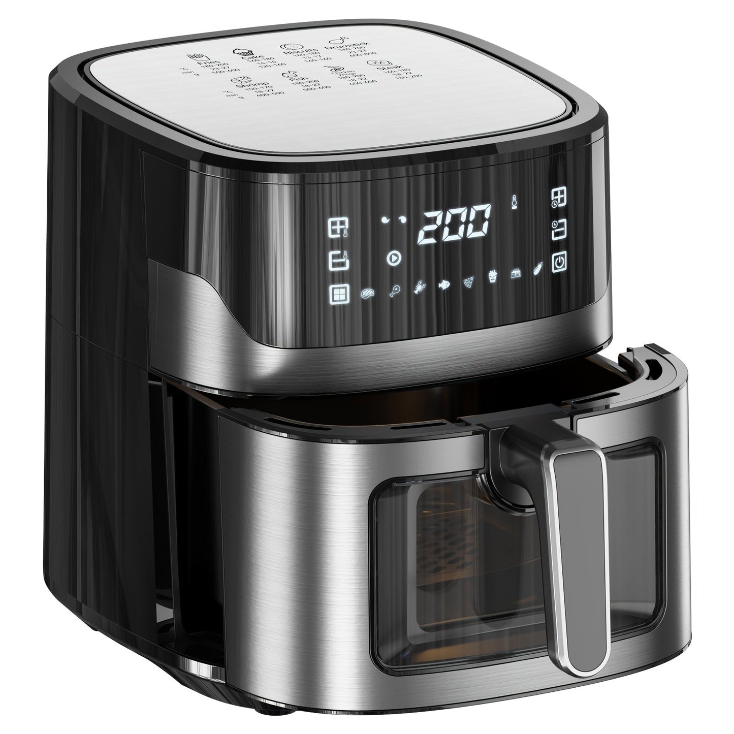 NNETM Stainless Steel Air Fryer