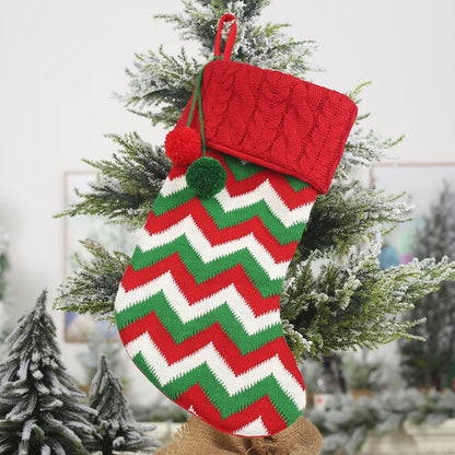 Knitted Christmas stocking – view 5