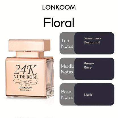 Aaponminimarket 24K Nude Rose LONKOOM for Women