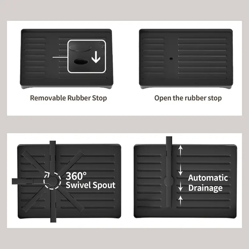 Aapon mini market -Double Decker Drying Delight Kitchen Dish Rack