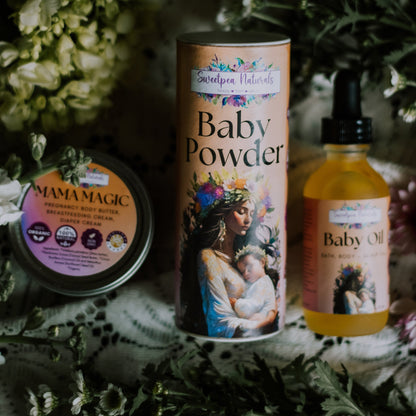 Aapon Mini Market Ltd - Baby Oil for Bath, Body + Scalp