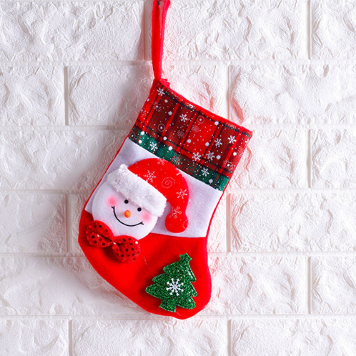 Small Santa Christmas stocking