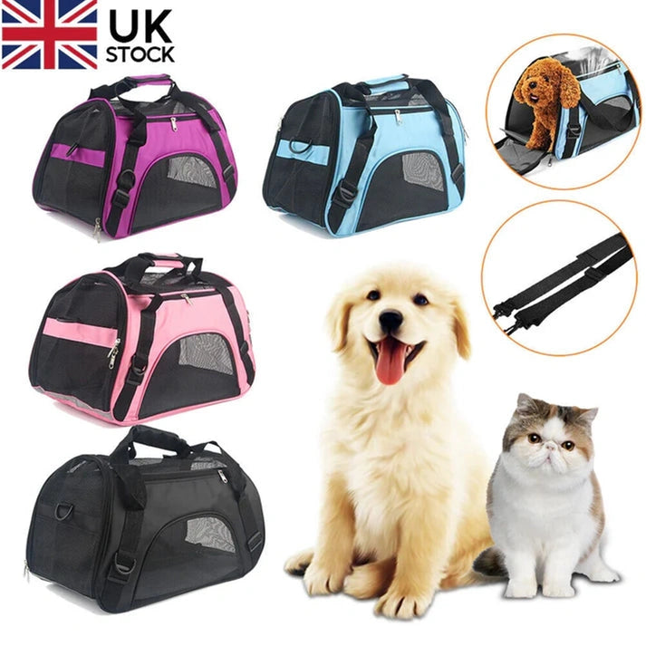 Aaponminimarket Large Pet Carrier Bag AVC Portable Soft Fabric