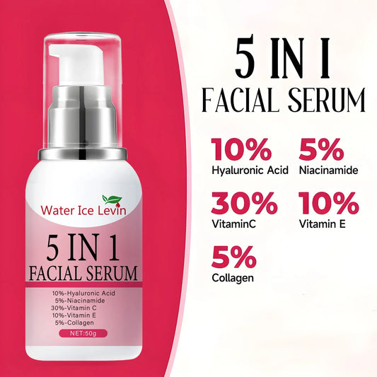 5 in 1 Face Essence Care Moisturizing Cream for Dry Skin