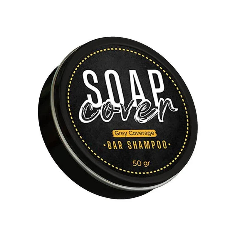 Natural Black Hair Darkening Shampoo Bar (50g)
