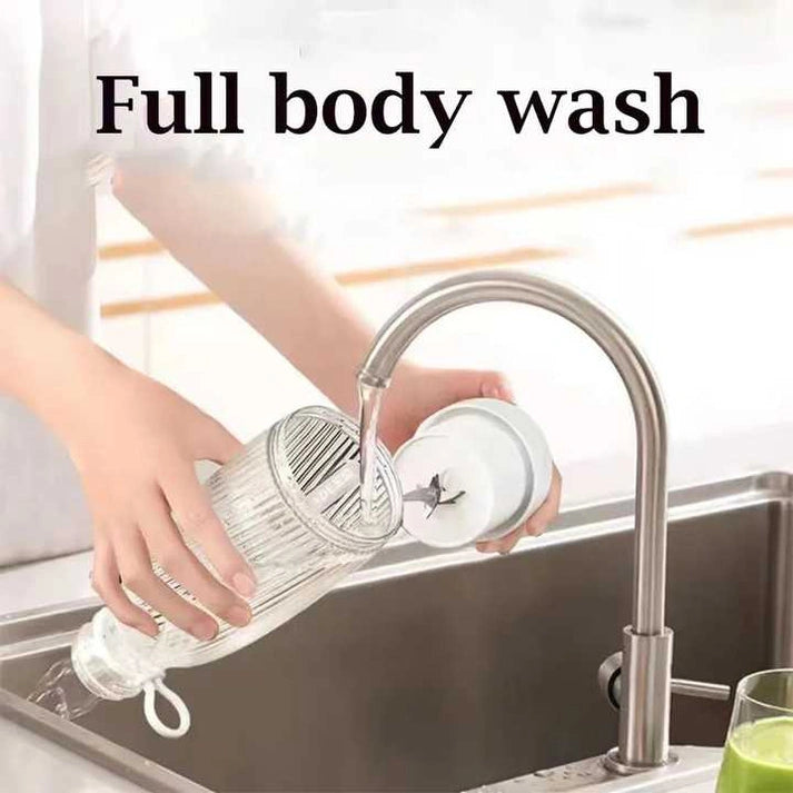 NNEDSZ White Portable Rechargeable Blender Bottle