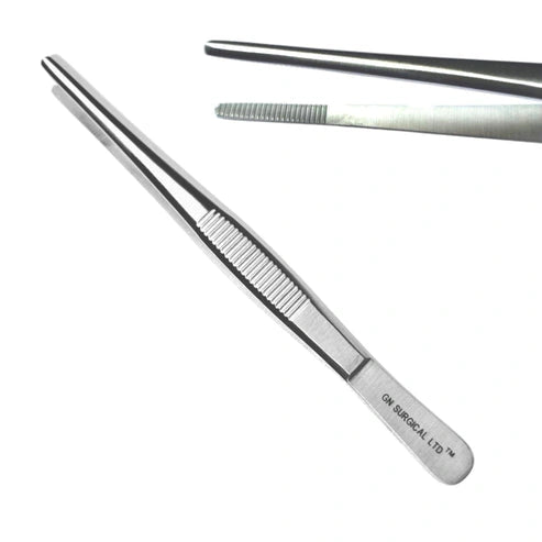 College Thumb Dressing Tweezers 13cm | Nursing & Dental Training Instrument for Students