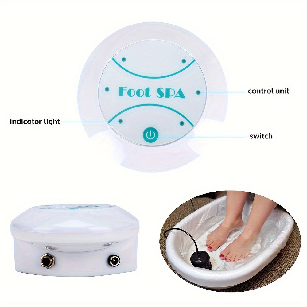 Aapon Mini Market Ltd - NNETM Foot Bath Spa Machine Tub(White)