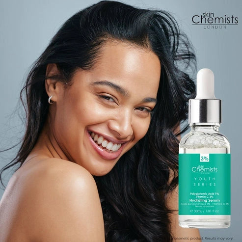 Aaponminimarket Hydrating Serum Polyglutamic Acid 1%, Vitamin C 3% 30ml