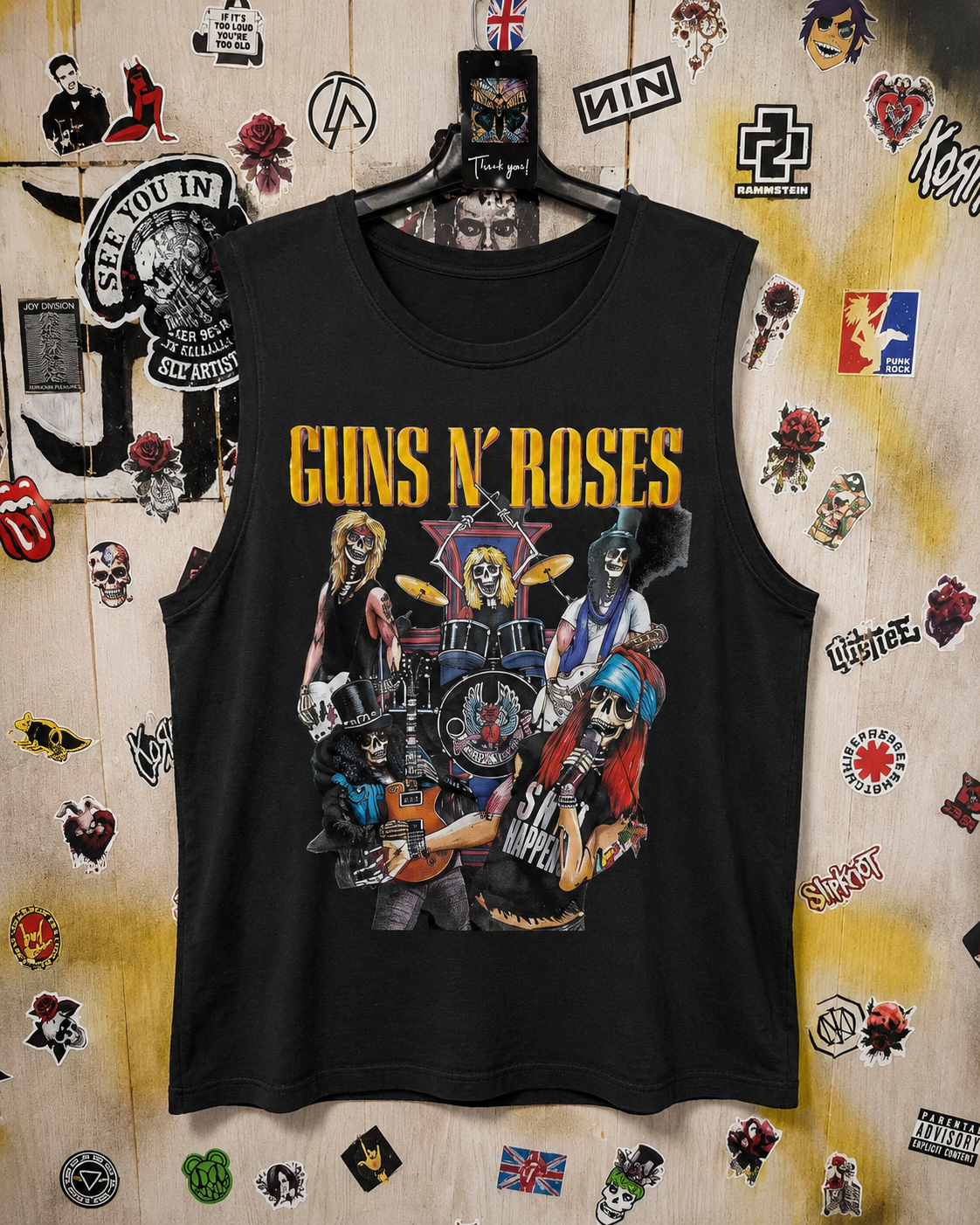 Guns N roses vest top