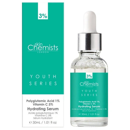 Aaponminimarket Hydrating Serum Polyglutamic Acid 1%, Vitamin C 3% 30ml